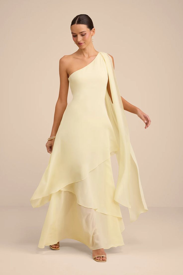 CAMBRIA | MAXI DRESS - Yellow