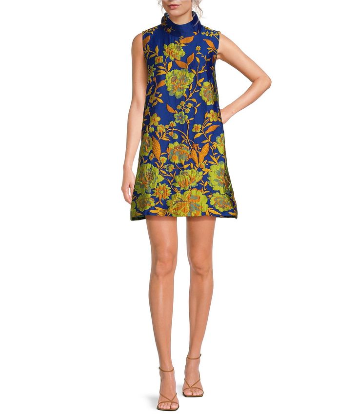 TIANA | SLEEVELESS MINI DRESS - Floral