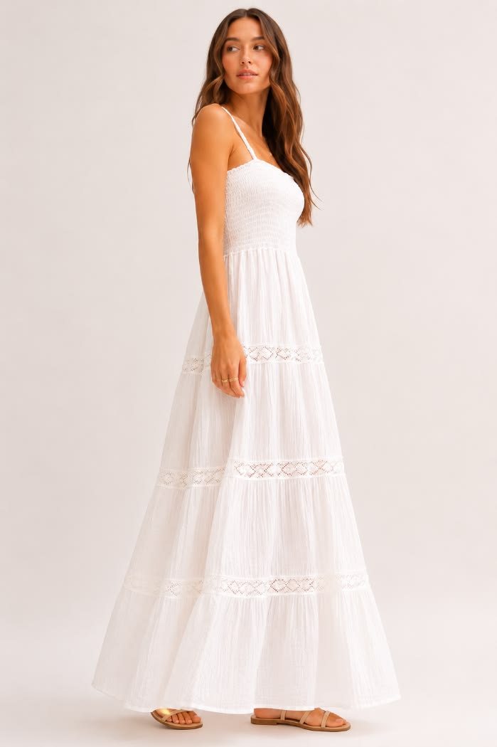 PARIS | SHEER MAXI DRESS - Multicolor