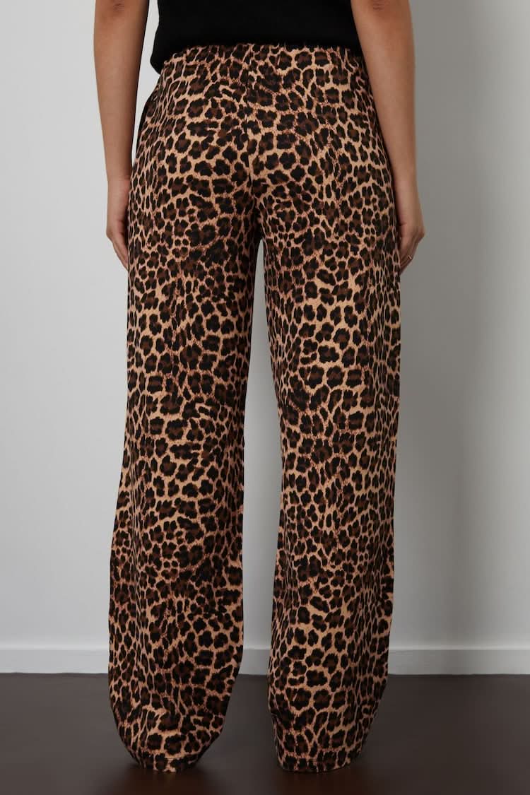 Women's Leopard Print High Waisted Wide Leg Pants - product image 3