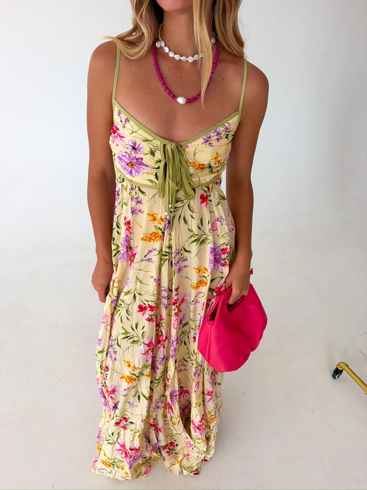 LAILA | FLORAL MAXI DRESS - Butter