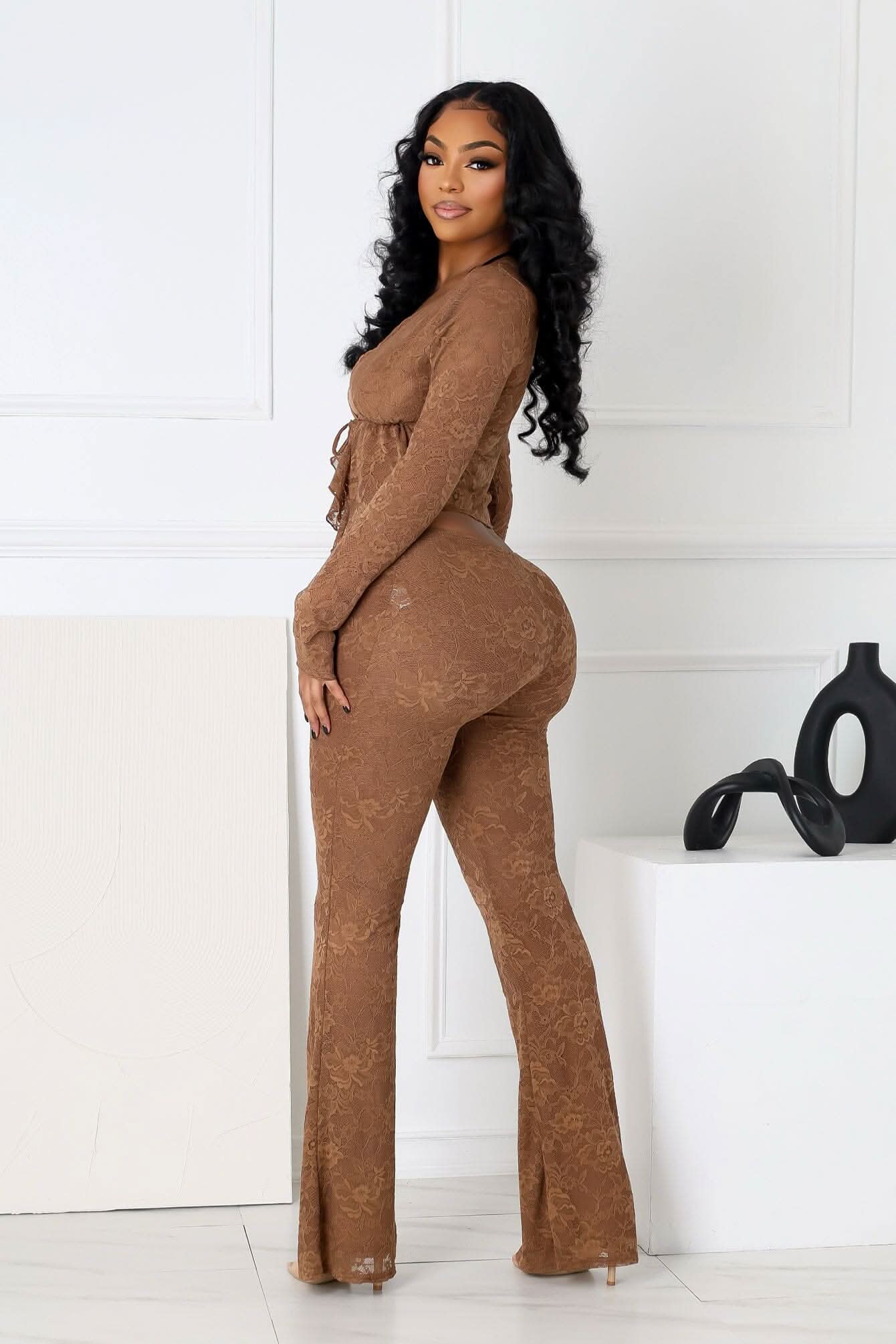 CECILIA | RUFFLE LOUNGE SET