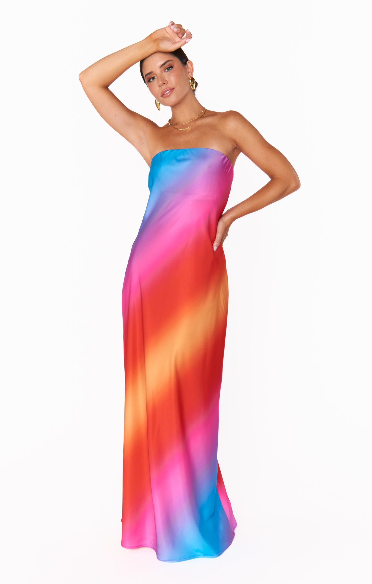 REESE | STRAPLESS MAXI DRESS