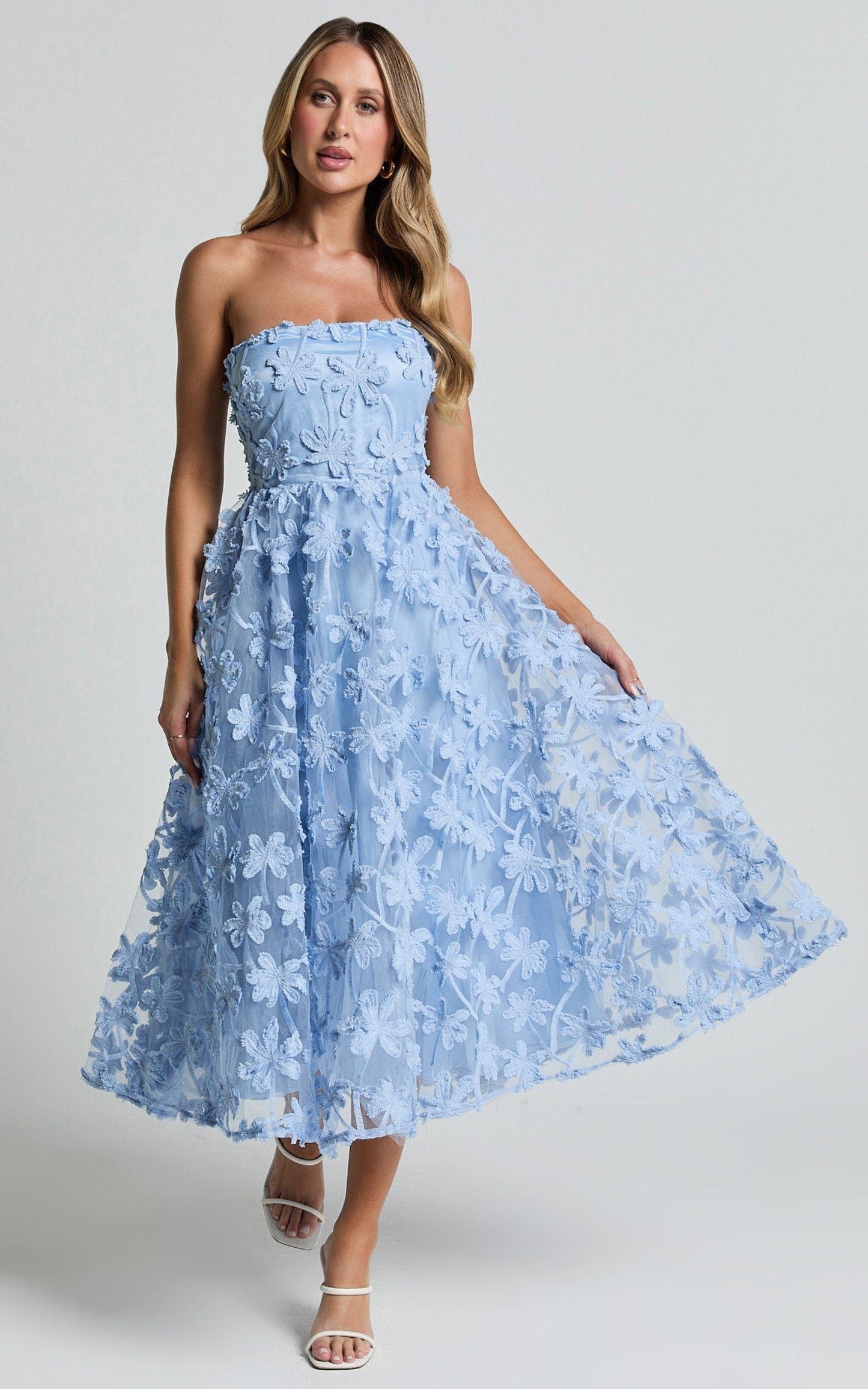 MARGOT | BABY MIDI DRESS - Blue
