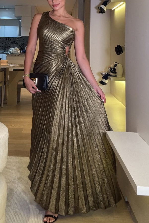 MELINA | CASUAL MAXI DRESS - Gold