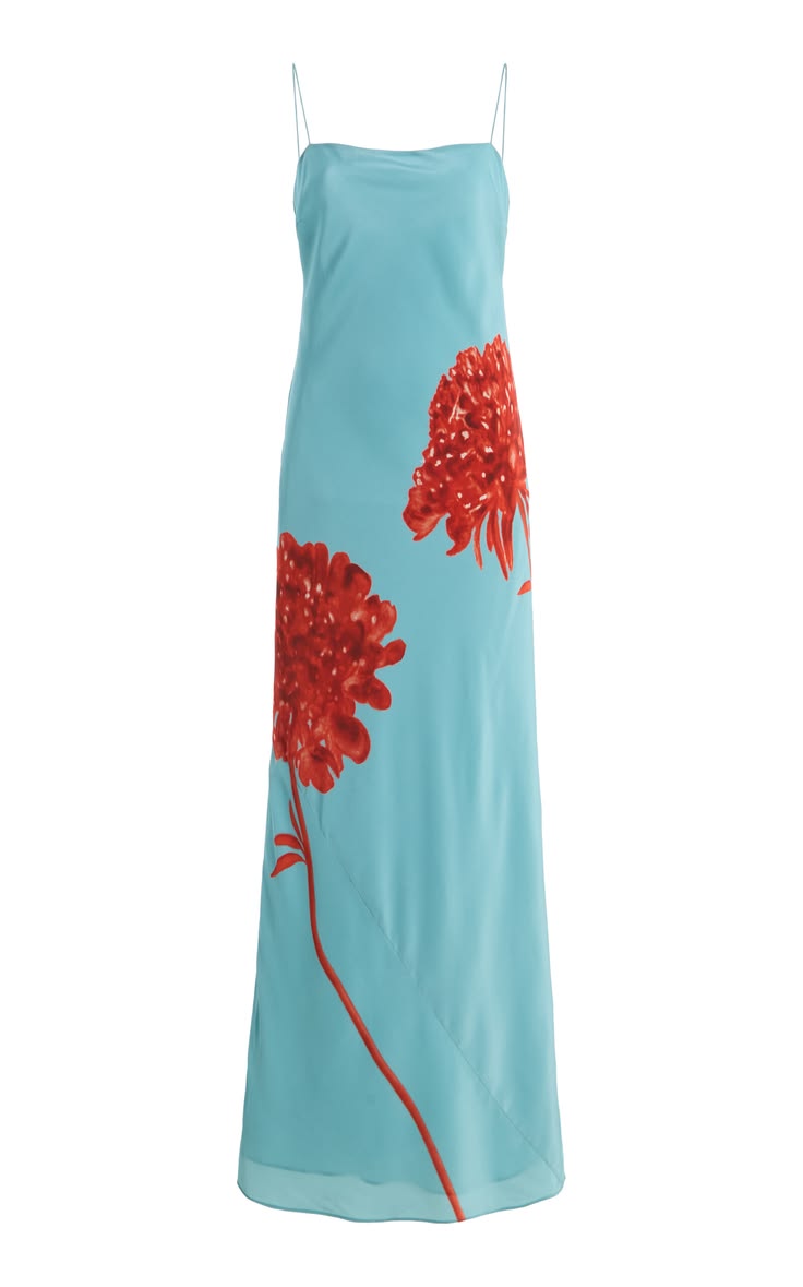 KATIE | PINAFORE MAXI DRESS - Multicolor