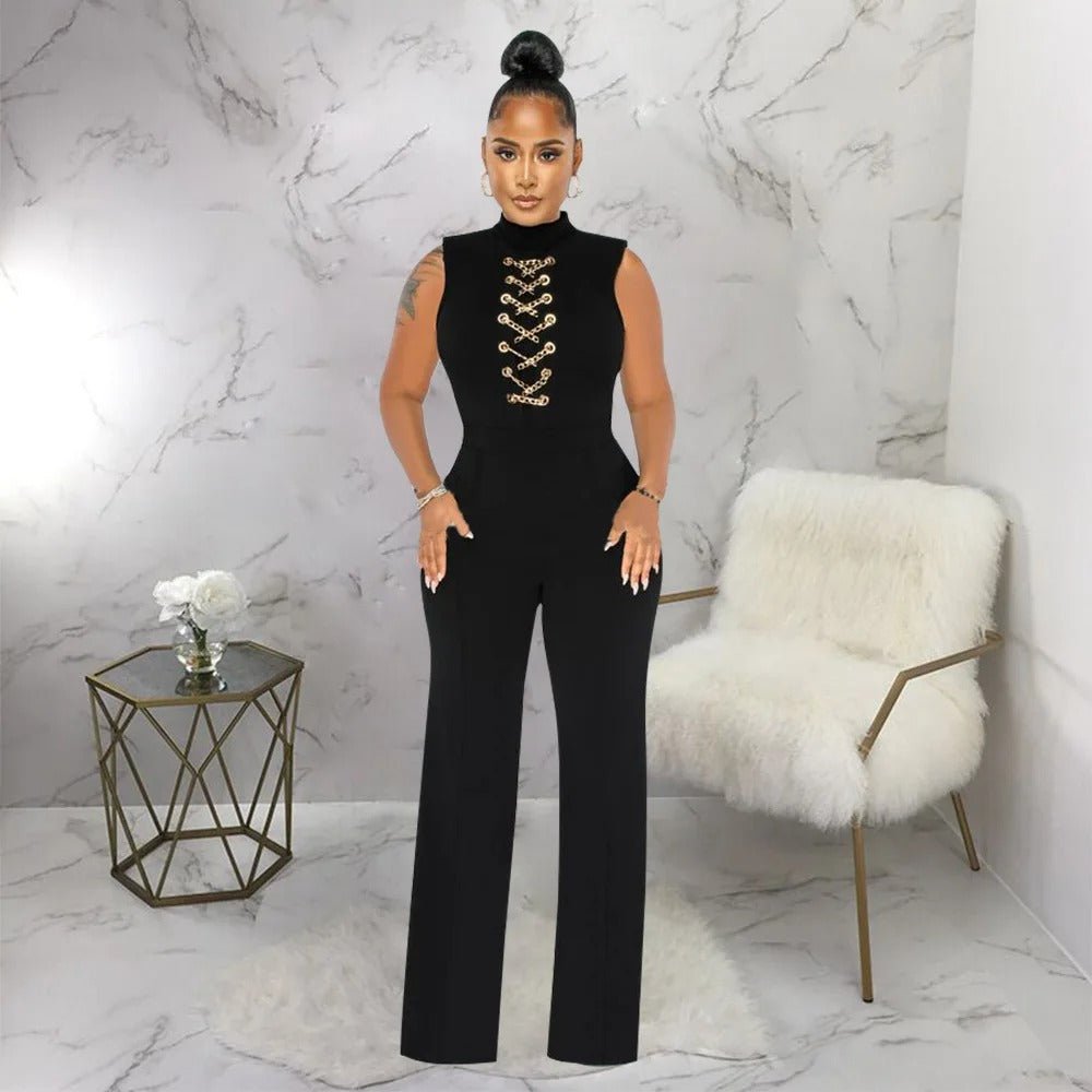 AMY | CHAIN JUMPSUIT