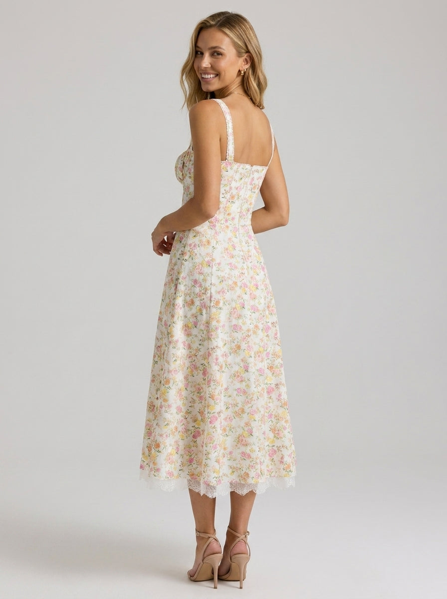 KIARA | FLORAL BACKLESS MAXI DRESS