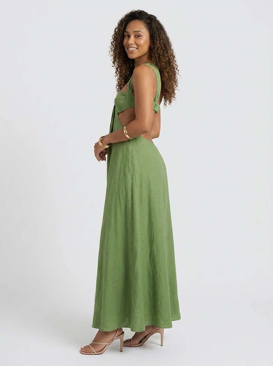 ANYA | CUTOUT MAXI DRESS
