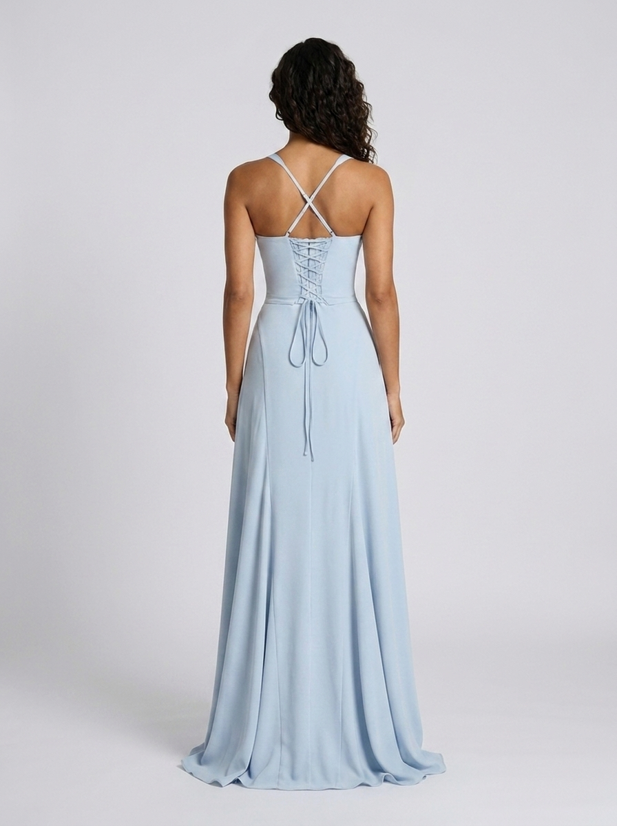 YARA | SATIN SWEETHEART MAXI DRESS