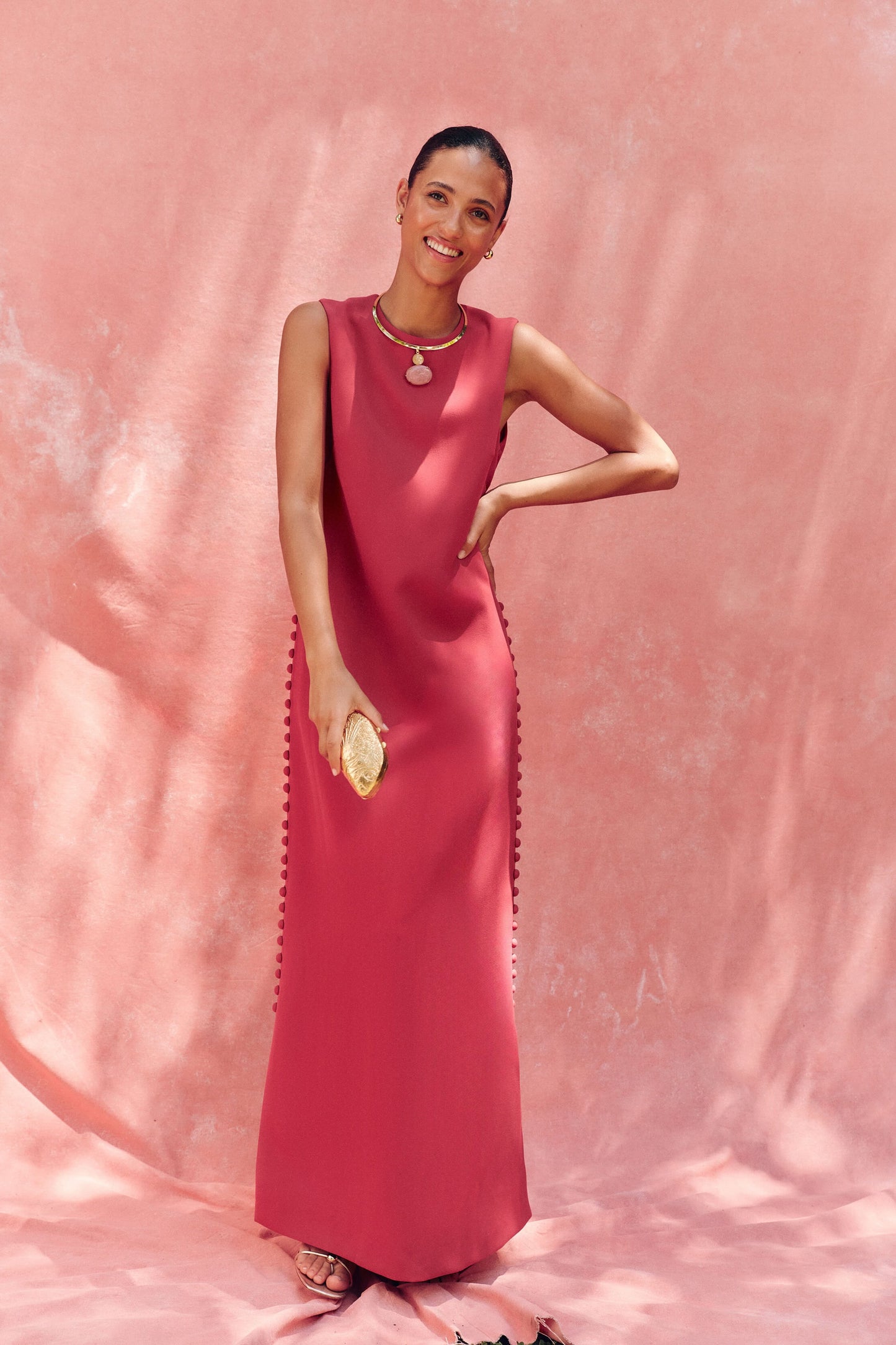 ANIKA | SHEER MAXI DRESS