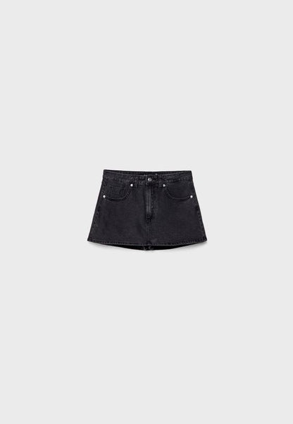 AMELIA | DENIM SKORT