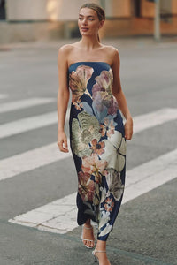 Navy Floral