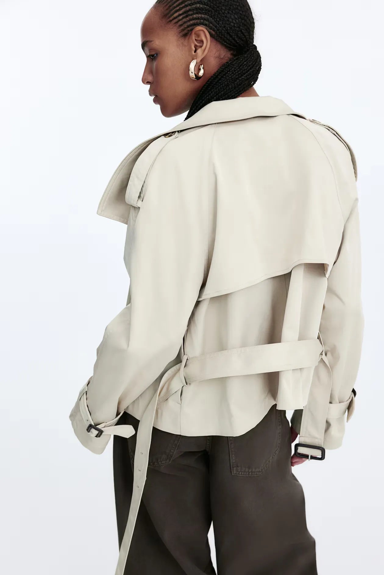 IVY  | SHORT TRENCH COAT