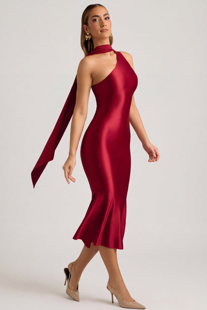 ROSELLE | PLEATED MIDI DRESS
