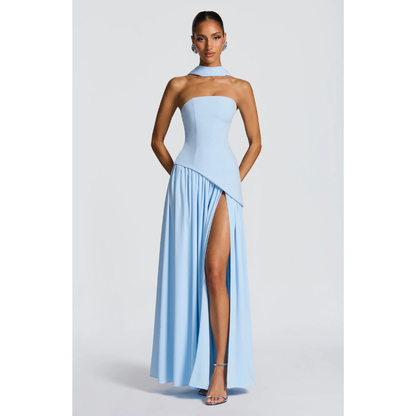 MONROE | CASUAL MAXI DRESS - Baby Blue