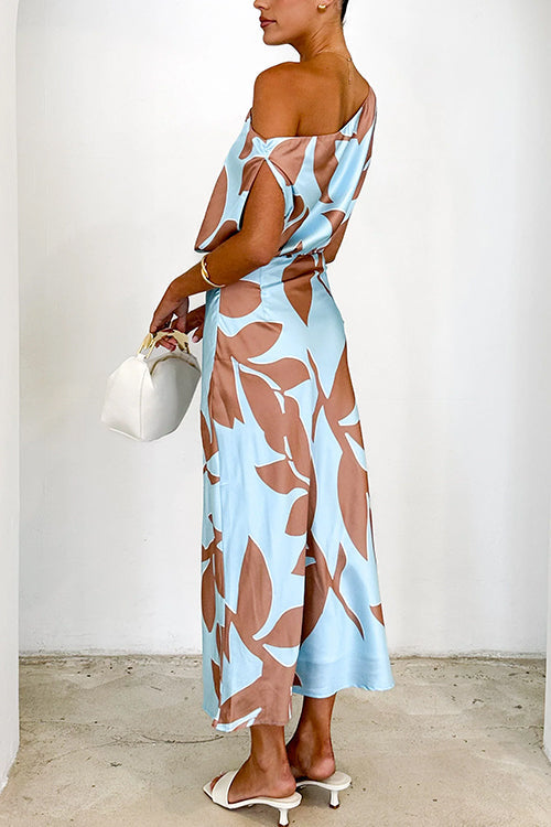 MACY | PRINT MAXI DRESS