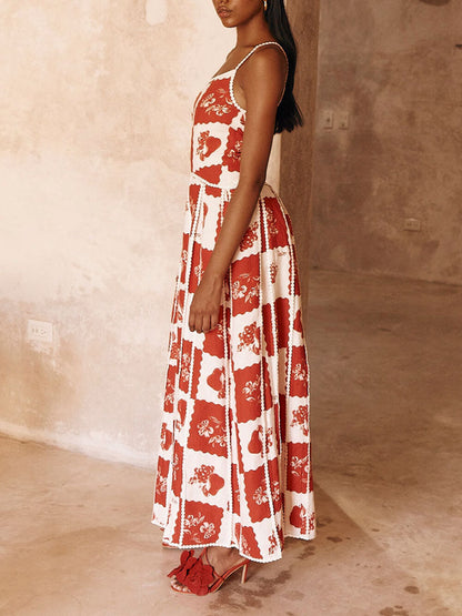 INDIRA | FLORAL MAXI DRESS