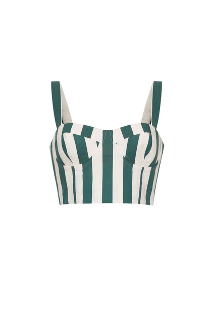 PETRA | SMOCKED SWEETHEART TOP
