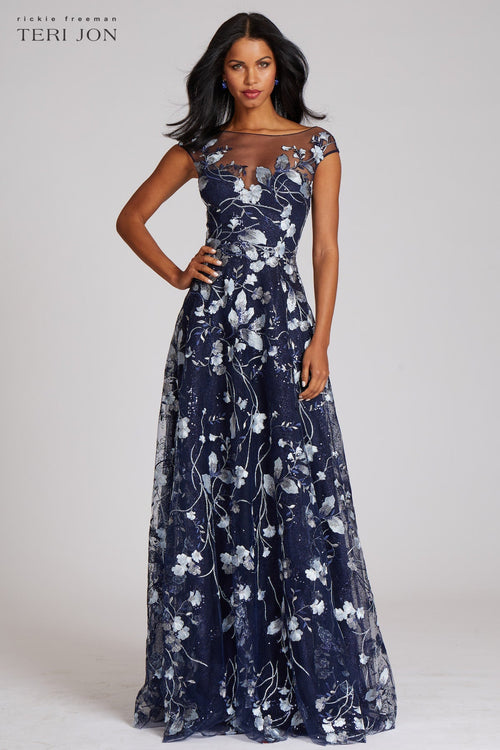 JOANNA | EMBROIDERED EVENING GOWN