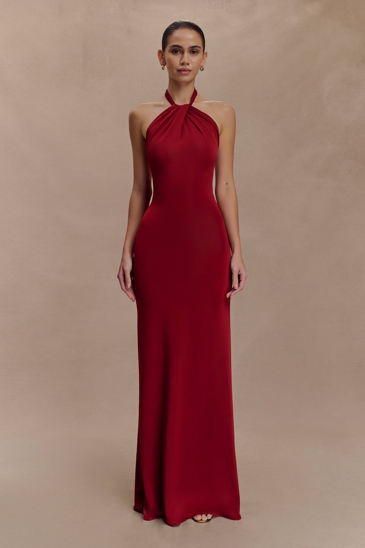 ELYNA | HALTER MAXI DRESS