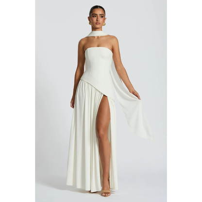 MONROE | CASUAL MAXI DRESS - Ivory