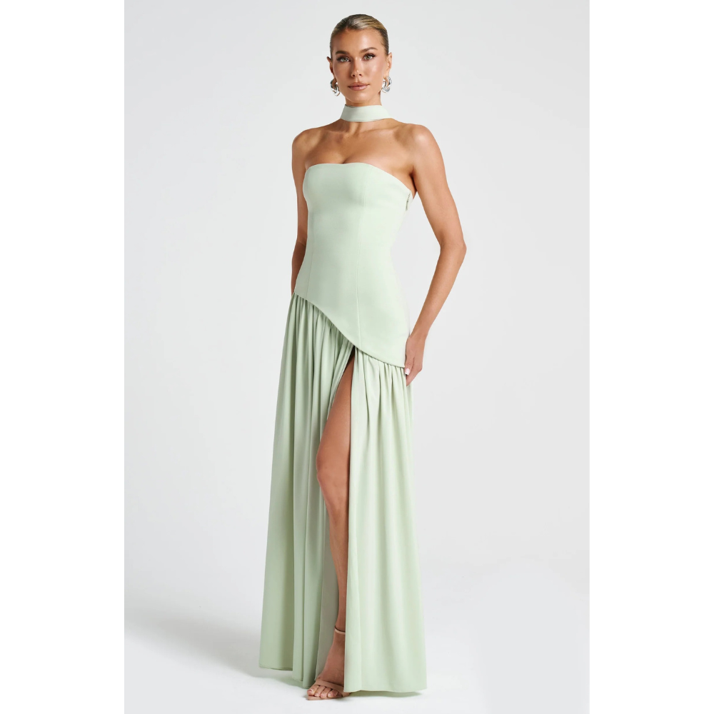 MONROE | CASUAL MAXI DRESS - Light Green