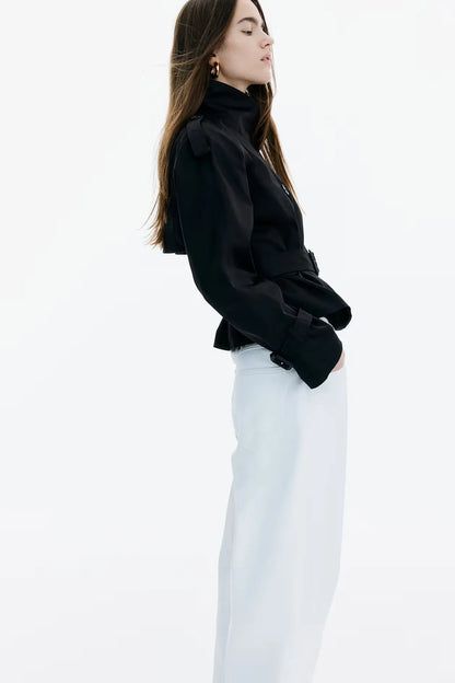 IVY  | SHORT TRENCH COAT