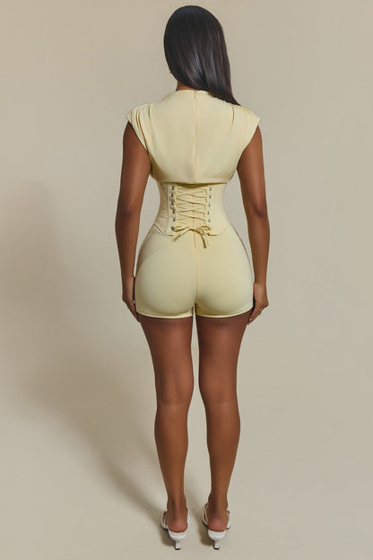 RHEA | CORSET HIGH PLAYSUIT