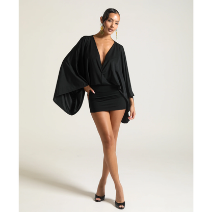 ISLA | BODYCON MINI DRESS - Black