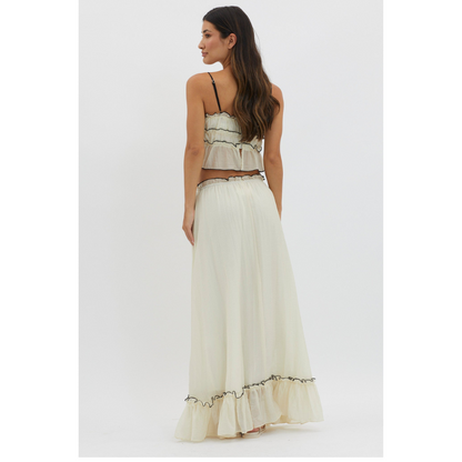 LORA | MAXI SKIRT SET