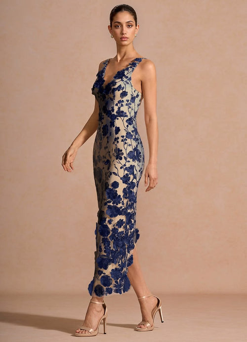 DELILAH | MAXI DRESS - Navy