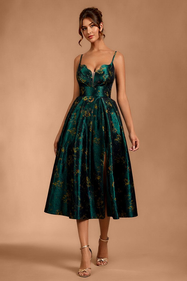 VIVIANA | MIDI DRESS - Green