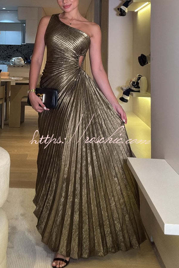 MELINA | CASUAL MAXI DRESS - Gold