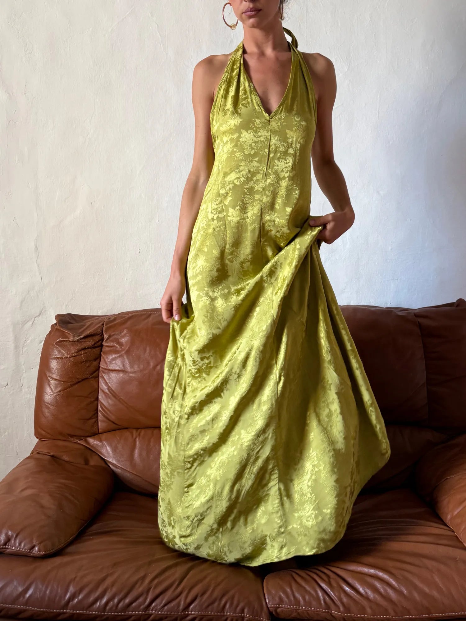 ELIZA | CREPE MIDI DRESS