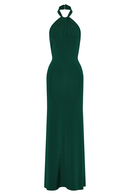 ELYNA | HALTER MAXI DRESS