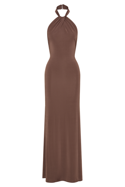 ELYNA | HALTER MAXI DRESS