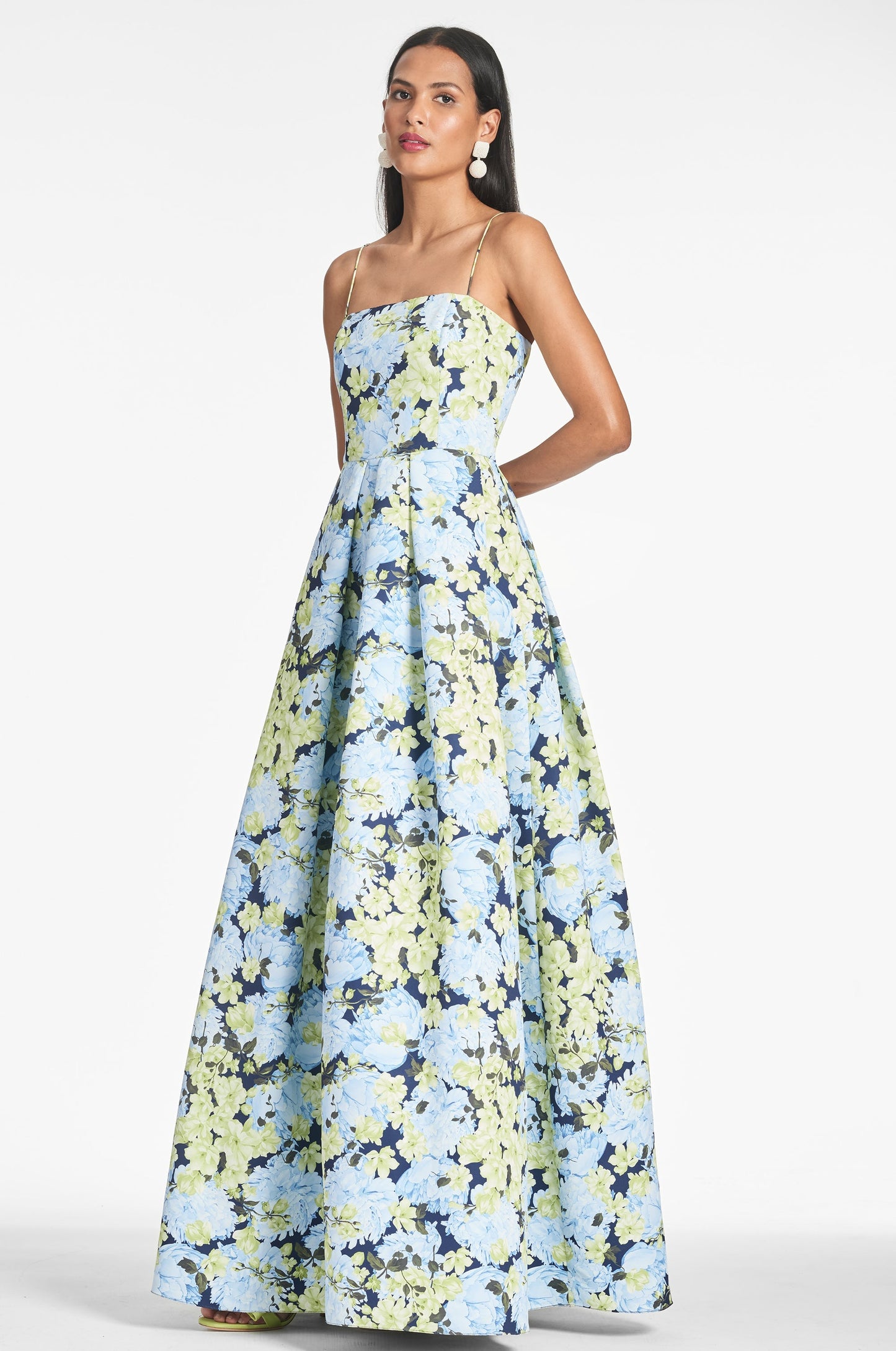 HAILEY | PRINT EVENING GOWN