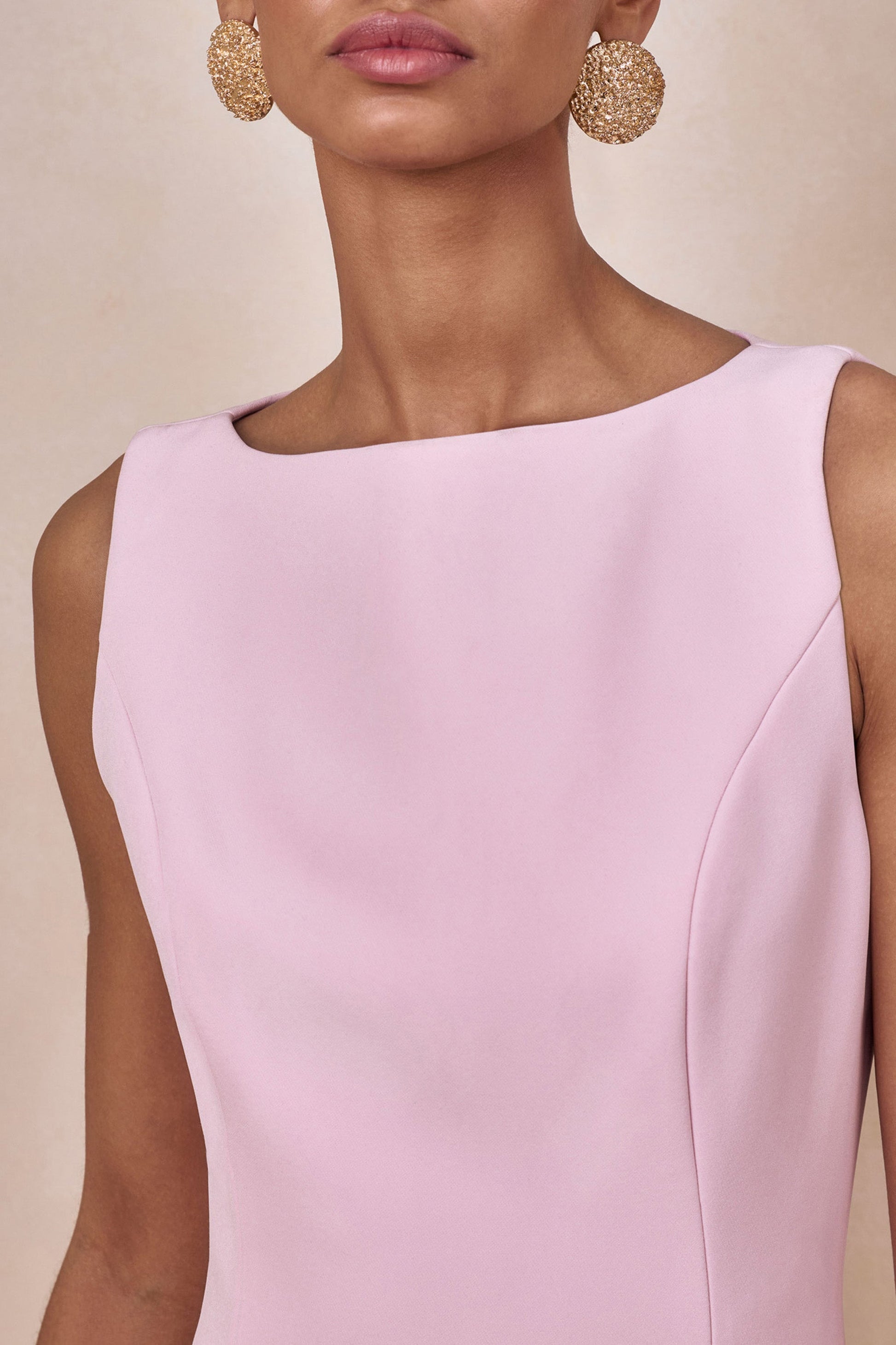 LIANA | PLEATED HIGH MAXI DRESS
