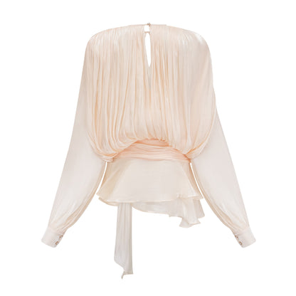JADE | RUFFLED MINI DRESS
