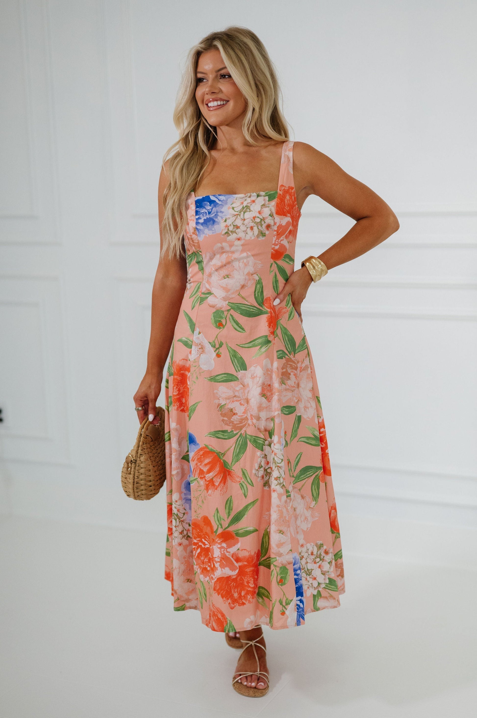 ZURI | FLORAL MIDI DRESS