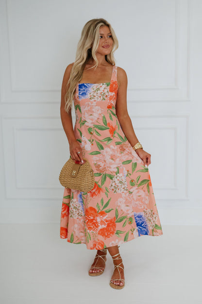 ZURI | FLORAL MIDI DRESS