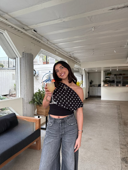 KIMMIE | POLKA DOT TOP