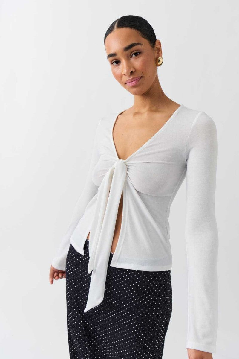AZALEA | BUSTIER TOP - White