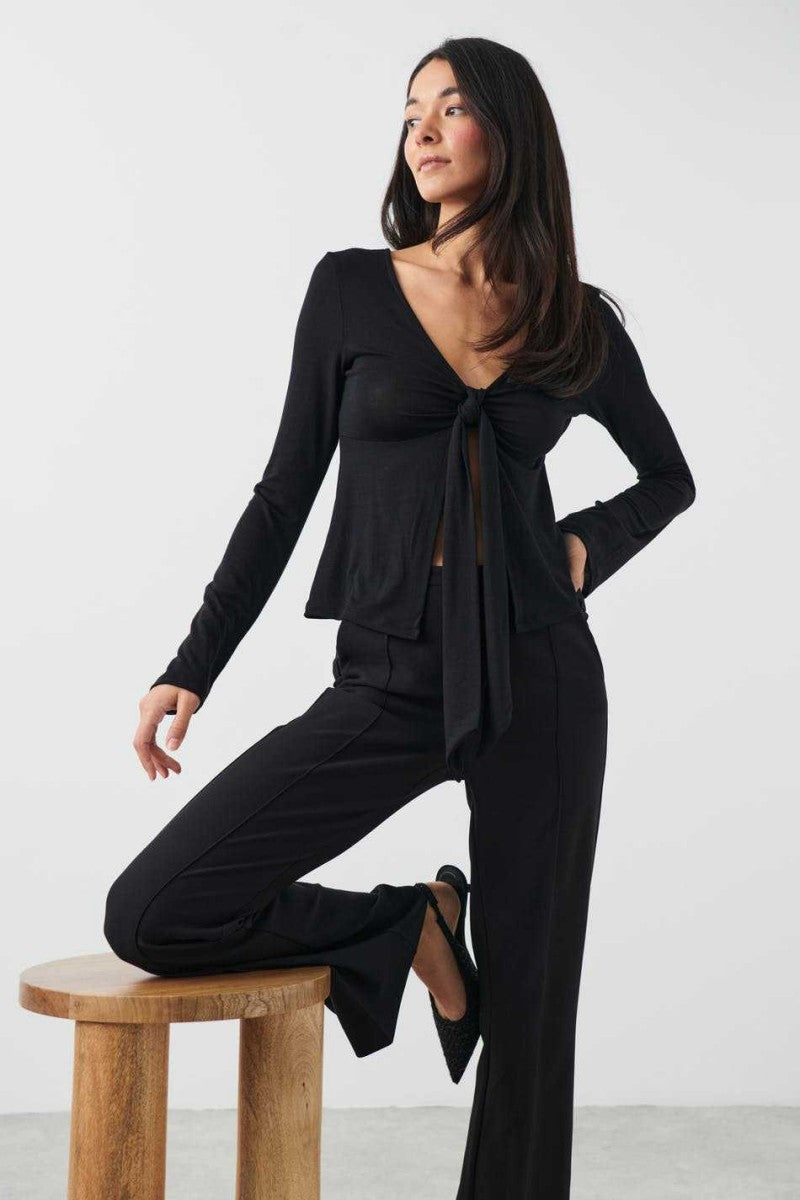AZALEA | BUSTIER TOP - Black
