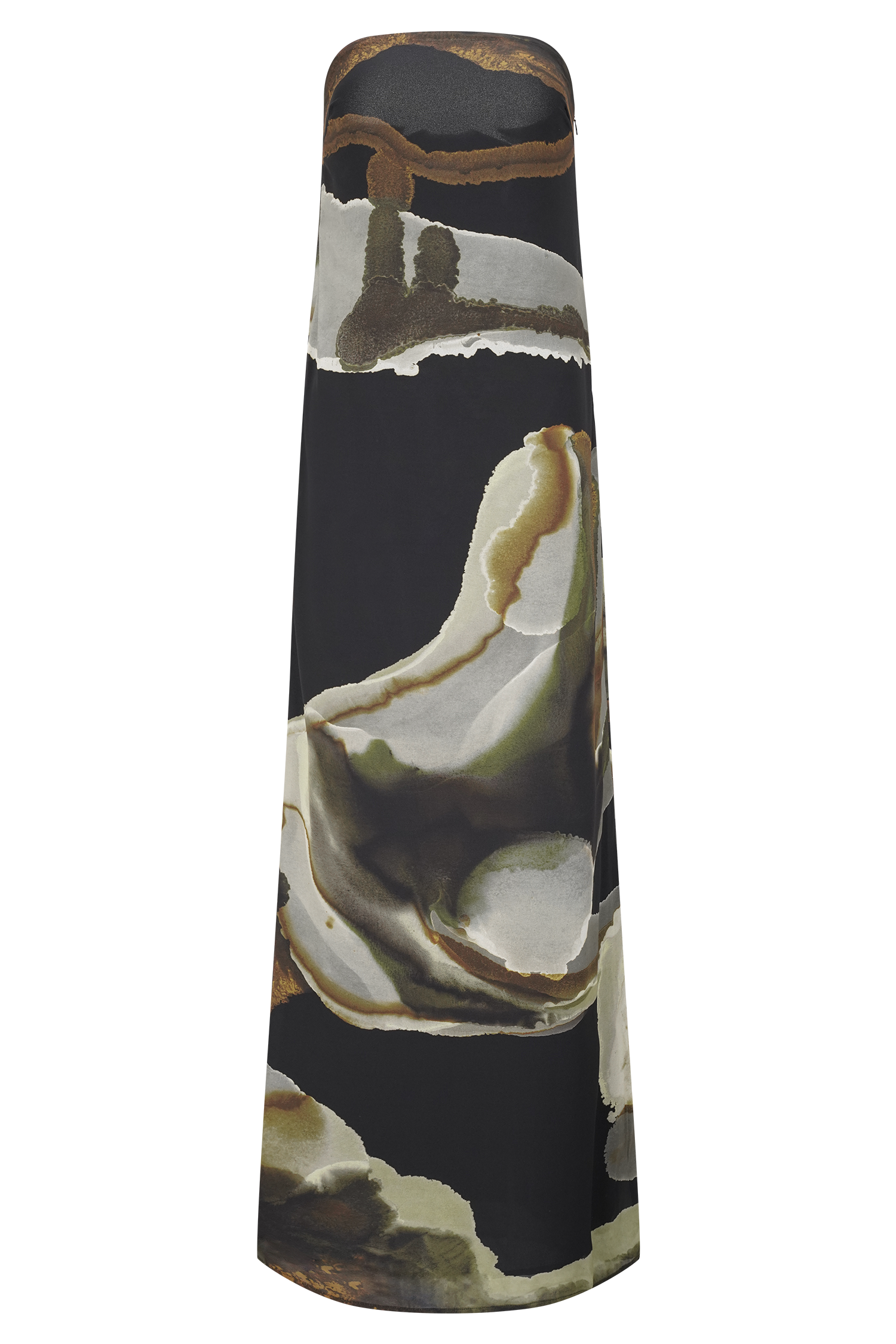 BLAKE | STRAPLESS MAXI DRESS - Green