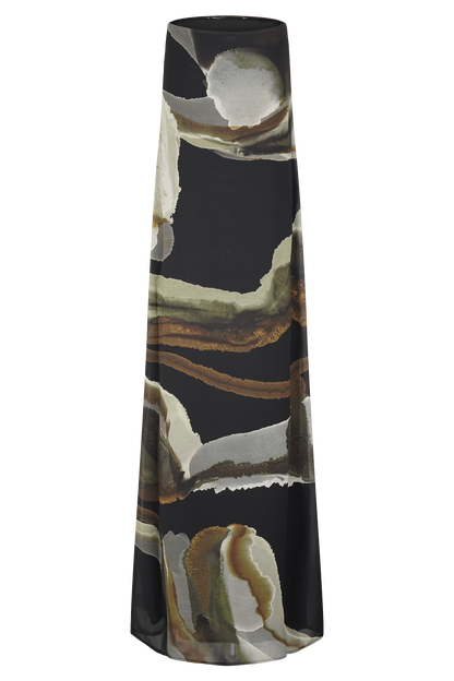 BLAKE | STRAPLESS MAXI DRESS - Green