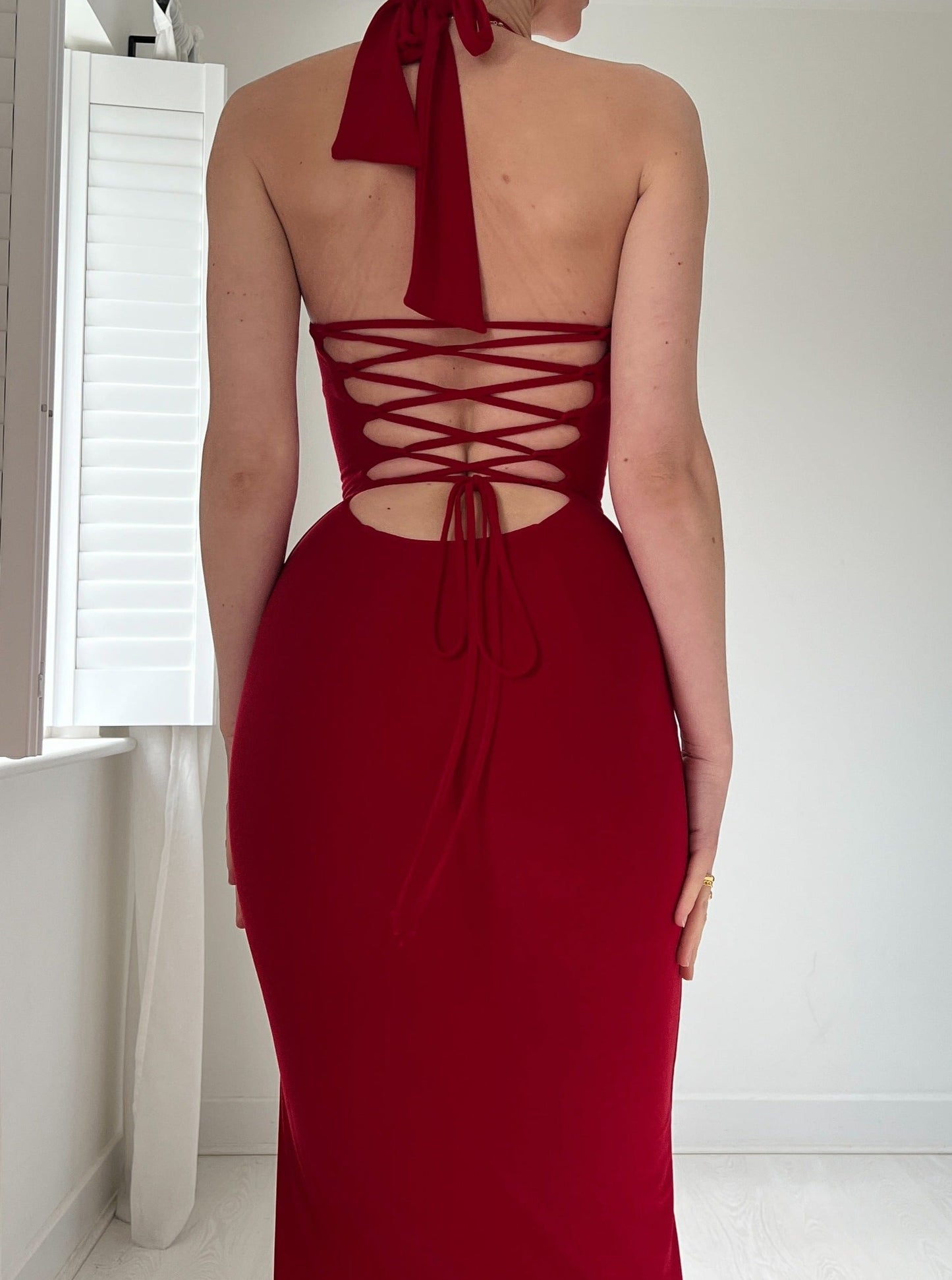 SAVANNAH | HALTER DRESS