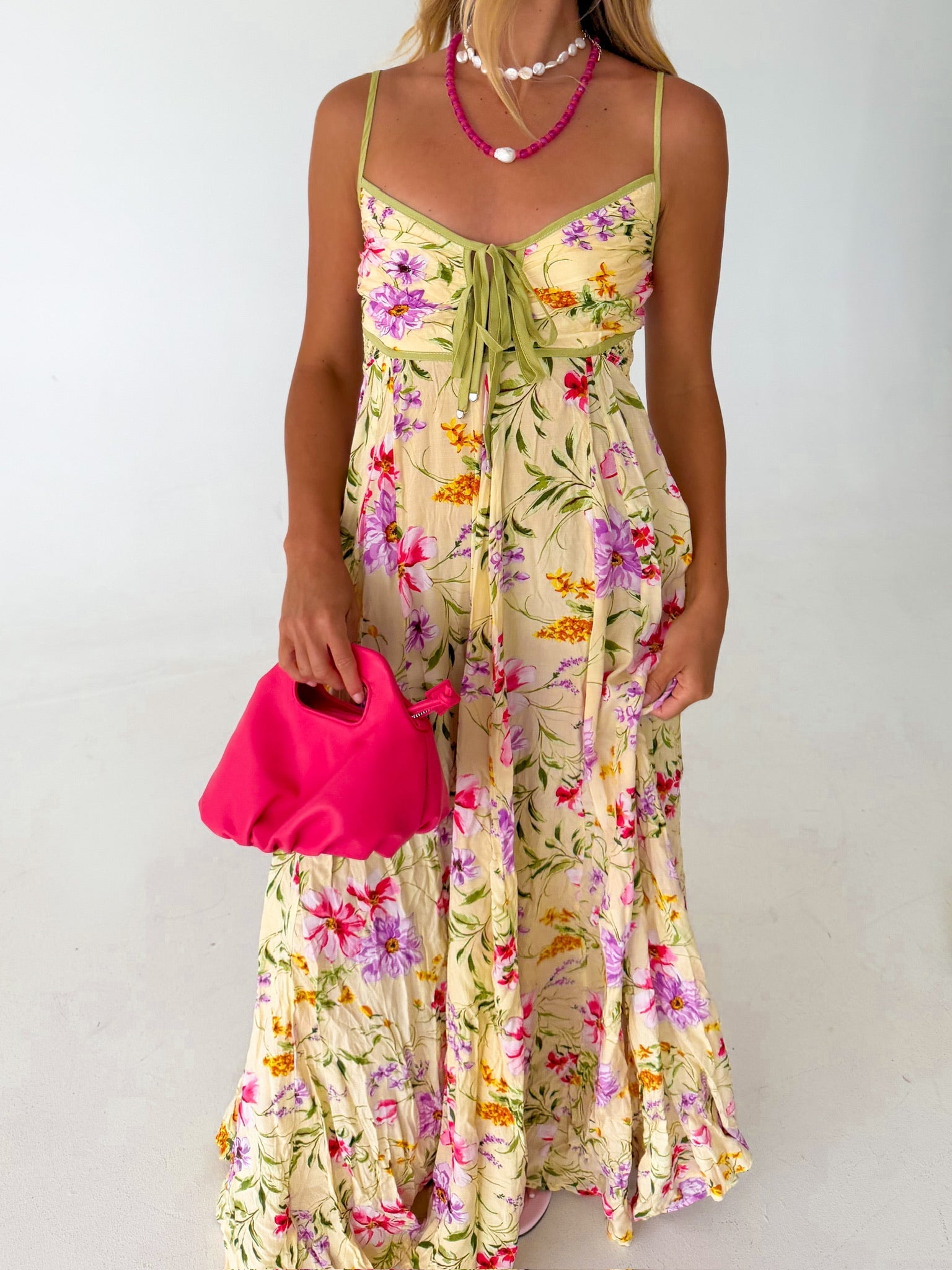 LAILA | FLORAL MAXI DRESS - Butter