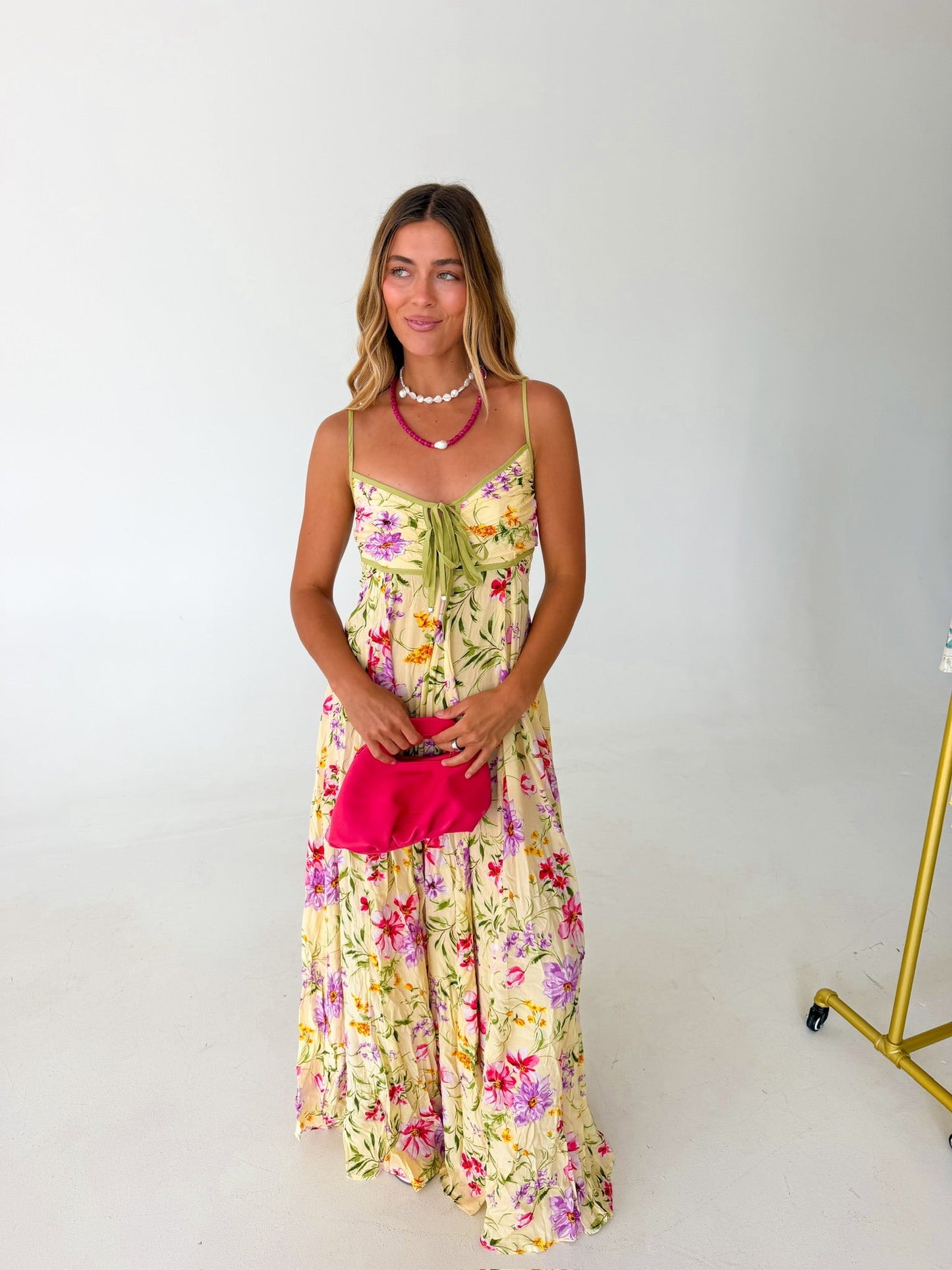 LAILA | FLORAL MAXI DRESS - Butter